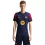 Nike FC Barcelona Strike Herren-Fußballtrainings-Top Navy Blue XL