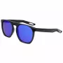 NIKE FLATSPOTXXIIM Unisex Sonnenbrille - Schwarzer Rahmen, Rauchgraue Gläser, 52/20/145 mm