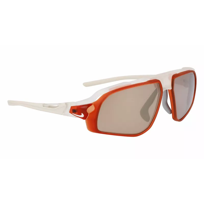 NIKE Flyfree EFV238 Herren-Sonnenbrille - Schwarzer Rahmen, graue Gläser, 59 mm