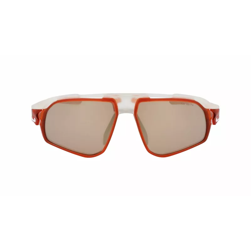 NIKE Flyfree EFV238 Herren-Sonnenbrille - Schwarzer Rahmen, graue Gläser, 59 mm