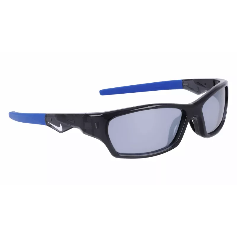 Nike Jolt Kinder-Sonnenbrille - Matt Schwarz / Rauchgrau - 57 mm Gläser