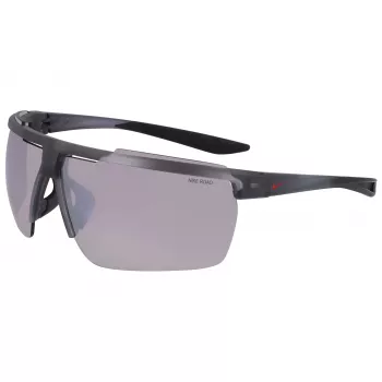 Nike Herren Windshield ECW Sonnenbrille - Matt Schwarz / Dunkelgrau - 75mm Glas