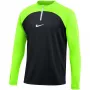Nike NK Dri-FIT Academy Drill Top K Black-Green DH9230 010 S Herren-Sweatshirt