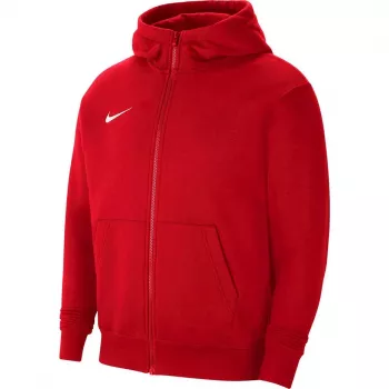 Nike Park 20 Fleece Kapuzenpullover mit durchgehendem Reißverschluss University Red CW6891 657