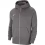 Nike Park 20 Herren Fleece Full-Zip Hoodie Dark Grey Heather CW6891-071