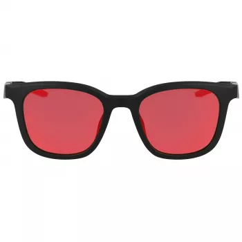 NIKE Unisex Radeon Sonnenbrille - 52/20/145 mm - Matt Schwarzer Rahmen, Rauchgraue Gläser
