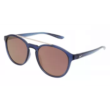 NIKE Unisex Sonnenbrille NKEKISMETEV1 (Glas/Steg/Bügel) 54/19/145 mm Schwarz/Grau
