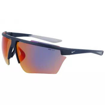 Nike Windshield Pro Sonnenbrille - Matt Schwarz/Dunkelgrau - 80 mm Linse