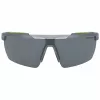 Nike Windshieldeli Unisex Sportbrille - Schwarzer Rahmen, graue Gläser 60/13/130 mm