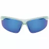 NIKE Windtrack MFV Herren-Sportsonnenbrille - Matt Schwarz, Rauchgraue Gläser, 75/7/135 mm