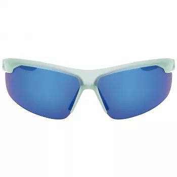 NIKE Windtrack MFV Herren-Sportsonnenbrille - Matt Schwarz, Rauchgraue Gläser, 75/7/135 mm