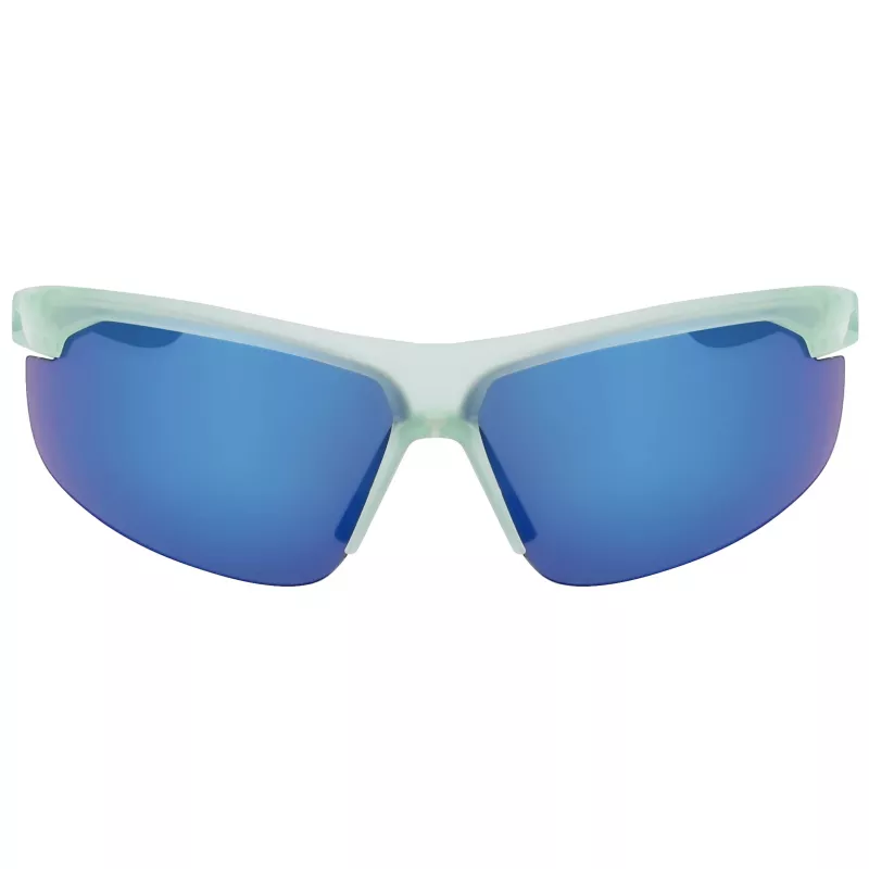 NIKE Windtrack MFV Herren-Sportsonnenbrille - Matt Schwarz, Rauchgraue Gläser, 75/7/135 mm
