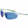 NIKE Windtrack MFV Herren-Sportsonnenbrille - Matt Schwarz, Rauchgraue Gläser, 75/7/135 mm