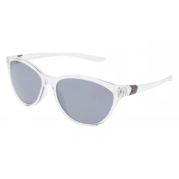 NIKE Damen Citypersonad Sonnenbrille - Schwarzer Rahmen, Graue Gläser, 57 mm