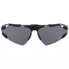 Nike Zeus Edge Herren-Sonnenbrille - Matt Schwarz/Grau getönt - 76 mm Gläser - UV400-Schutz