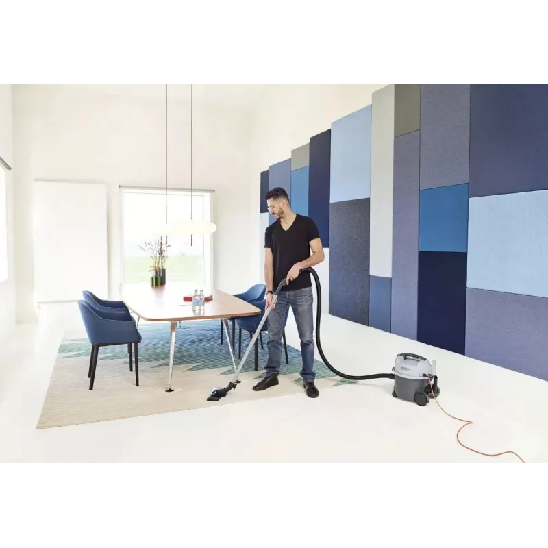 Nilfisk 107421157 Trockensauger aus recyceltem Kunststoff, 800 W, 10 L, 69 dB, 10 m Kabel