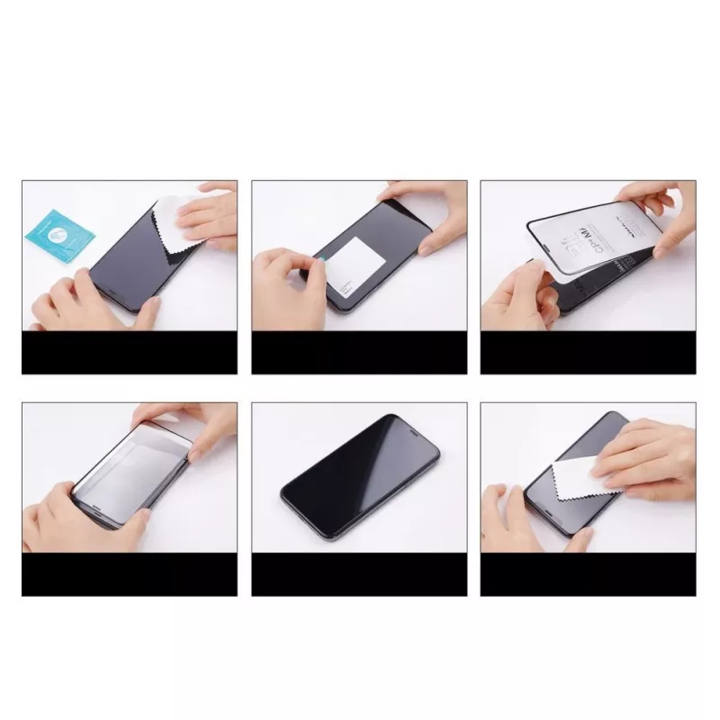 Nillkin Amazing CP+PRO Ultra-Thin Tempered Glass Screen Protector für OnePlus Ace, 0,2 mm Rahmen, 9H Härte, Schwarz