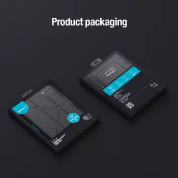Nillkin Bumper Leather Case Pro für Samsung Galaxy Tab S9 - Schwarz