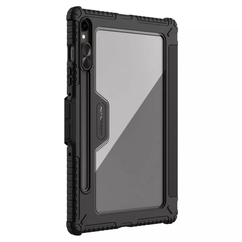Nillkin Bumper Leather Case Pro für Samsung Galaxy Tab S9 - Schwarz