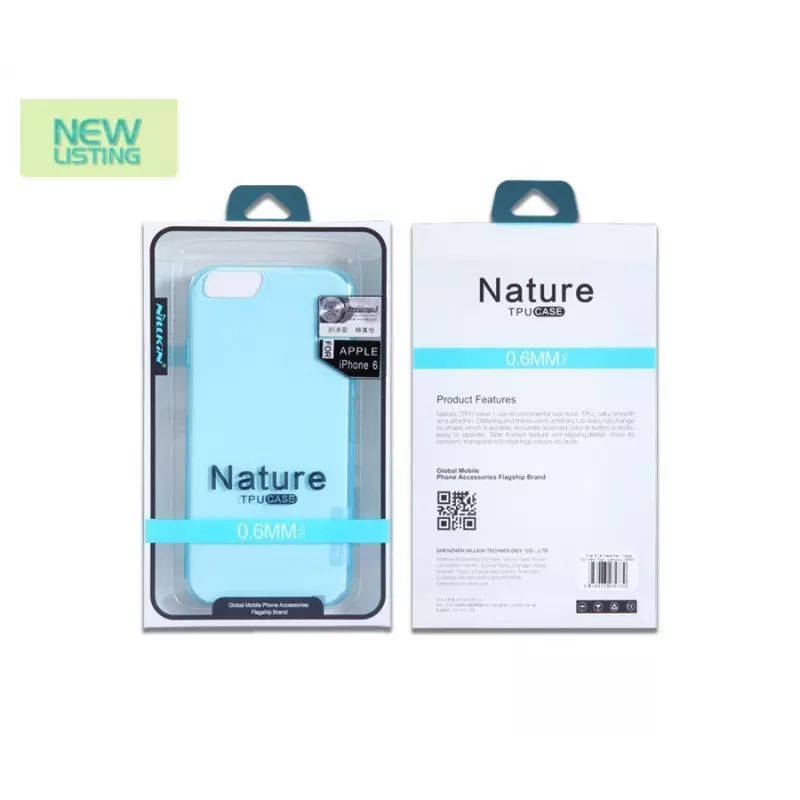 Nillkin Nature TPU Rückseitenabdeckung für Xiaomi Redmi Note 4 / Note 4X - Grau