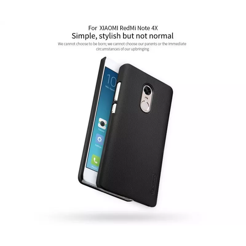 Nillkin Super Frosted Shield Case für Xiaomi Redmi Note 4 / Note 4X - Rot