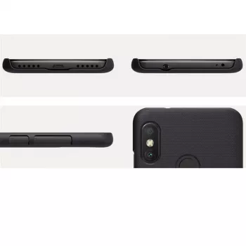 Nillkin Super Frosted Shield Case für Xiaomi Redmi Note 6 Pro - Schwarz