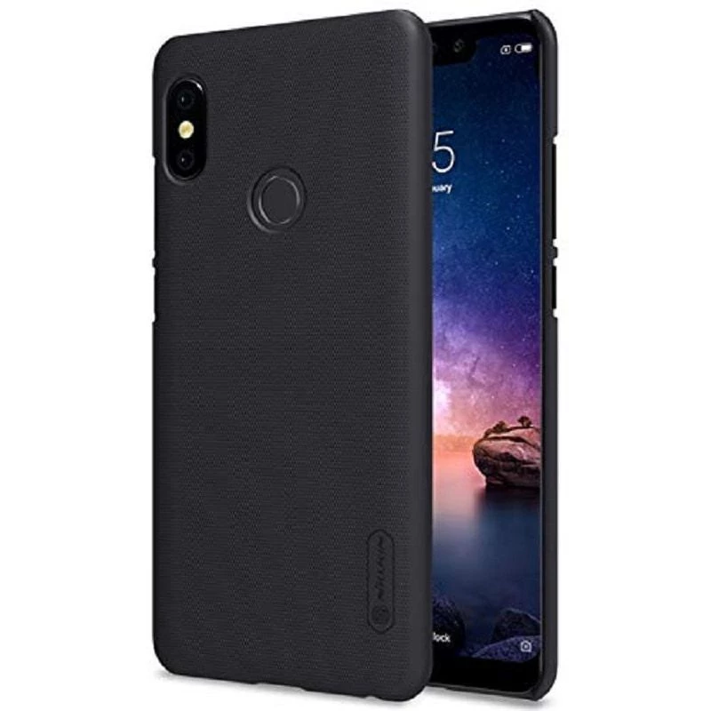 Nillkin Super Frosted Shield Case für Xiaomi Redmi Note 6 Pro - Schwarz