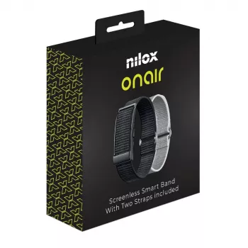 Nilox OnAir Screenless Band Schwarz/Silber