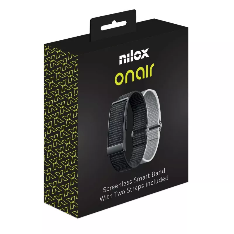 Nilox OnAir Screenless Band Schwarz/Silber