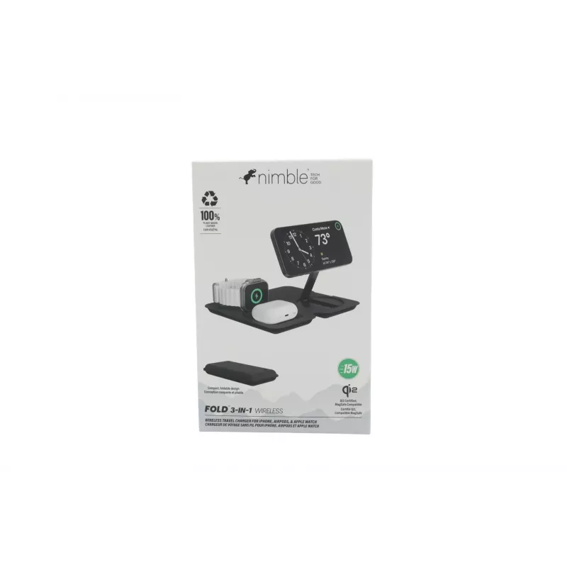 Nimble Fold 3-in-1 Wireless Charger