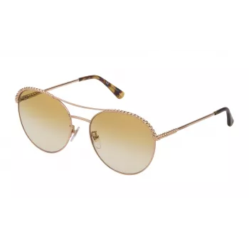 Nina Ricci SNR164580648 Damen-Sonnenbrille - Acetatrahmen, UV400-Schutz, 58mm Glas