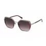 Nina Ricci Damen Cat-Eye-Sonnenbrille SNR359540C19 - Glänzend schwarzer Rahmen, grau verlaufende Gläser, 54/20/140 mm