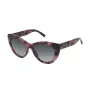 NINA RICCI Damen Katzenaugen-Sonnenbrille SNR3755309SJ Havana Braun Verlauf 53mm