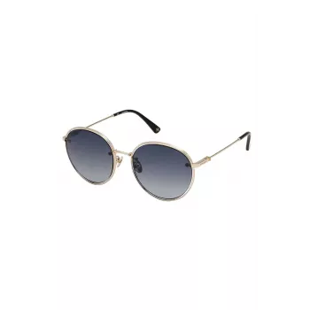 Nina Ricci Damen-Sonnenbrille SNR303-540300 - Grau Verlaufsgläser - Acetatrahmen