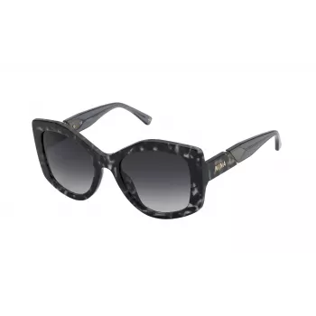 NINA RICCI Damen-Sonnenbrille SNR31753096N Braun/Gold 53mm