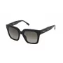 NINA RICCI Damen-Sonnenbrille SNR318-52700Y - Schwarzer Rahmen, grauverlaufende Gläser - 52/20/135 mm