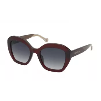 Nina Ricci Damen-Sonnenbrille SNR355-5309Y9 Havana Brown Tortoise Gradient Brown 53mm