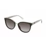 NINA RICCI Damen-Sonnenbrille SNR3585406WT - Transparent grauer Rahmen, graue Gradientengläser, 54/19/140 mm