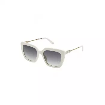 NINA RICCI Damen-Sonnenbrille SNR379543GFG - Goldener Rahmen, braune Verlaufsgläser, 54 mm