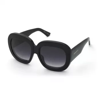 NINA RICCI Damen-Sonnenbrille SNR402-570700 Brown Havana Acetat 57/17/145 mm