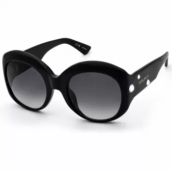 NINA RICCI Damen-Sonnenbrille SNR440S570700 - Butterfly-Acetatrahmen mit grauen Verlaufsgläsern