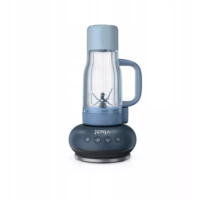 Ninja BlendBoss DB351EUCY 1200W Standmixer mit 2,1-L-Krug und 700-ml-Personalbecher, Cyberspace