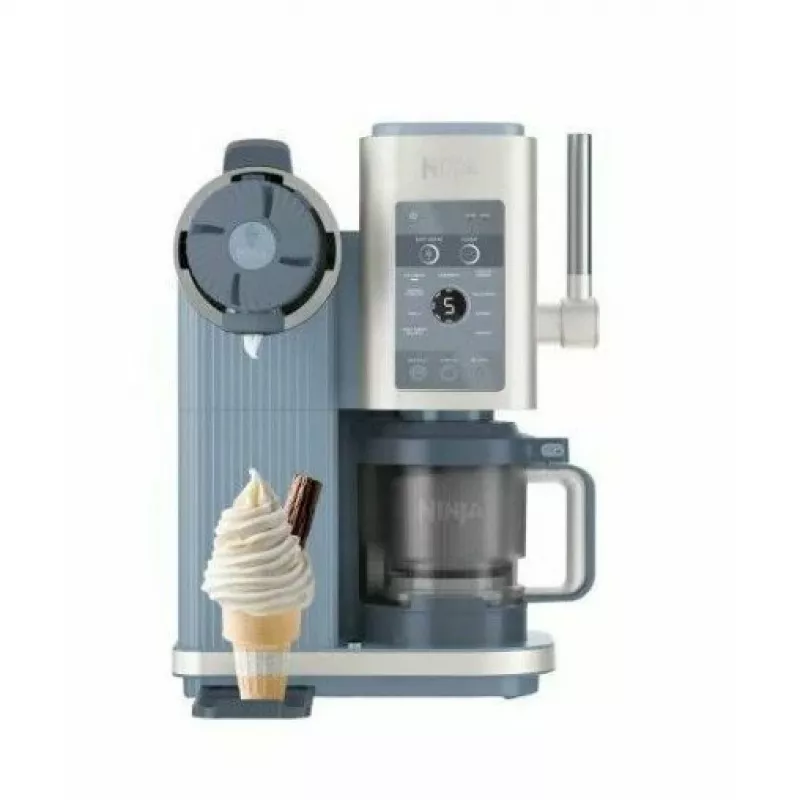 Ninja Creami Scoop & Swirl 13-in-1 Eis- und Slush-Maschine 0,48 l Blau EU NC702EU