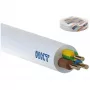 NKT YDYp 3x1,5 mm² 450/750V PVC-Stromkabel 100m Rolle Weiß