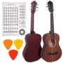 NN AG 34 1/2 Akustikgitarre zum Erlernen des Spiels, Matt