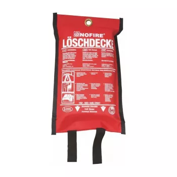 No Fire Feuerlöschdecke NO 120x120 Poly 1C im Polybeutel