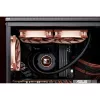 Noctua NL-LC1-24 Low-Profile CPU Air Cooler für AMD AM4 (Ryzen) - Schwarz/Braun