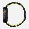 NOMAD Stratos Band - Titanarmband für Apple Watch 49mm mit FKM (Black Titanium, Volt FKM)