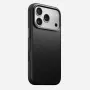 NOMAD Traditional Leather Case für iPhone 17 Pro - Schwarz (MagSafe-kompatibel)