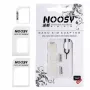 Noosy NS-SIM-WH SIM-Karten-Adapter-Kit Weiß (Nano/Micro zu Micro/Standard, 3 Adapter + Auswurfstift)